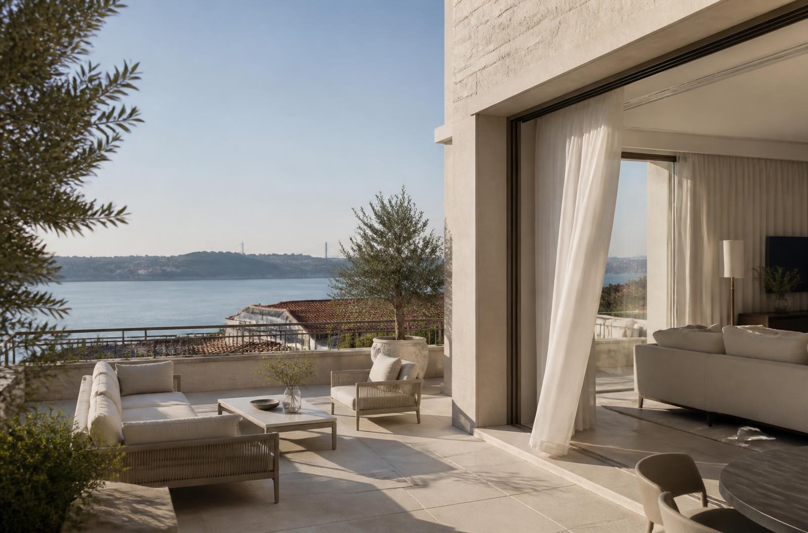 Luxury Alcântara penthouse overlooking the Tagus