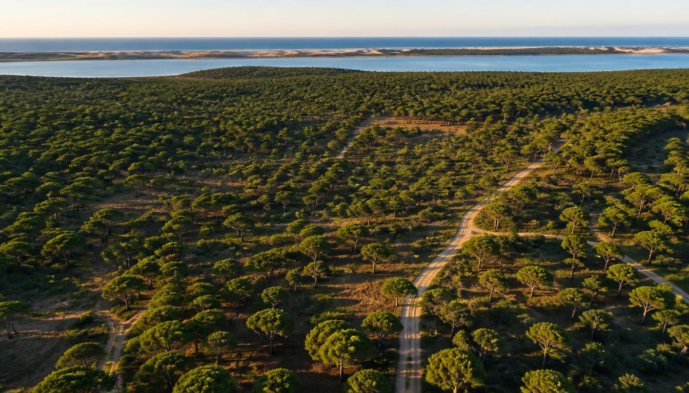 31 hectares beside the Melides lagoon — MELIDES